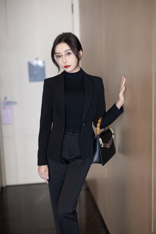 图片[17]-#Hot 王馨瑶 黑色西装加西裤高启兰 - 全本免费在线观看-阅图吧