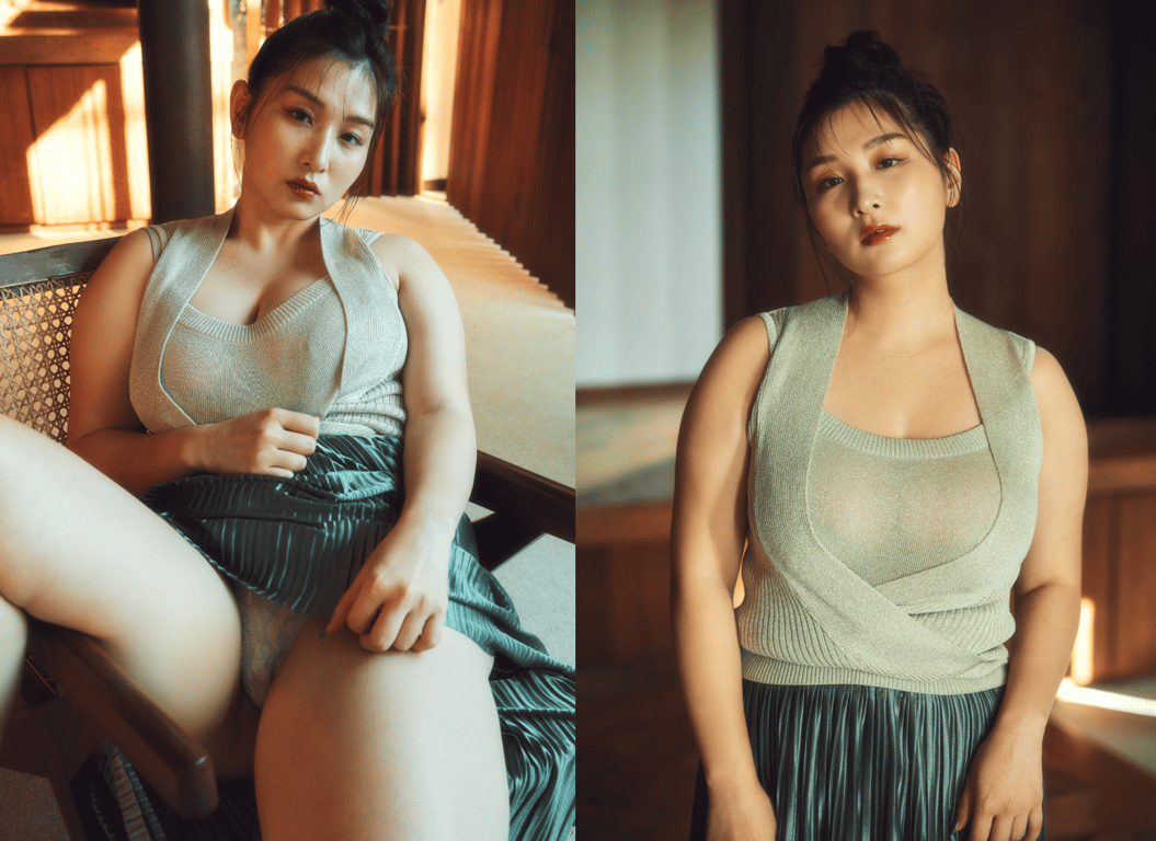 吉田实纪 数字写真集「邻家巨乳姐姐」先行カット-阅图吧