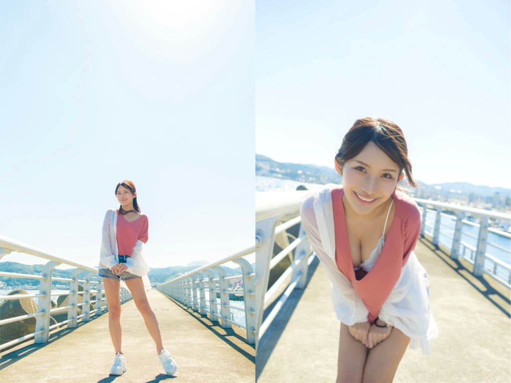 琴井ありさデジタル写真集『琴井に恋と _ 真紅と夜明けの完全版 』-阅图吧