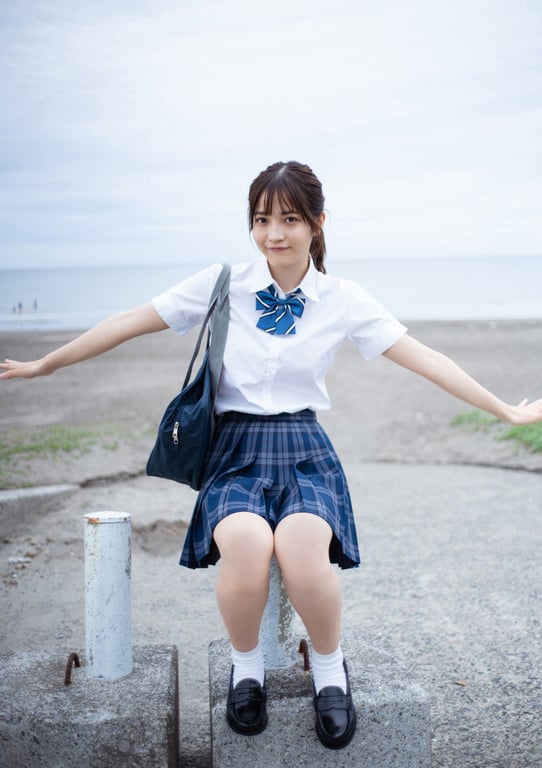 图片[9]-[G Teledigital! Photobook] Nanako Kurosaki 黑嵜菜菜子 - Don't take off your sailor uniform! ! 不要脱掉你的水手服！！ (2023-07-30) - 在线免费观看-阅图吧