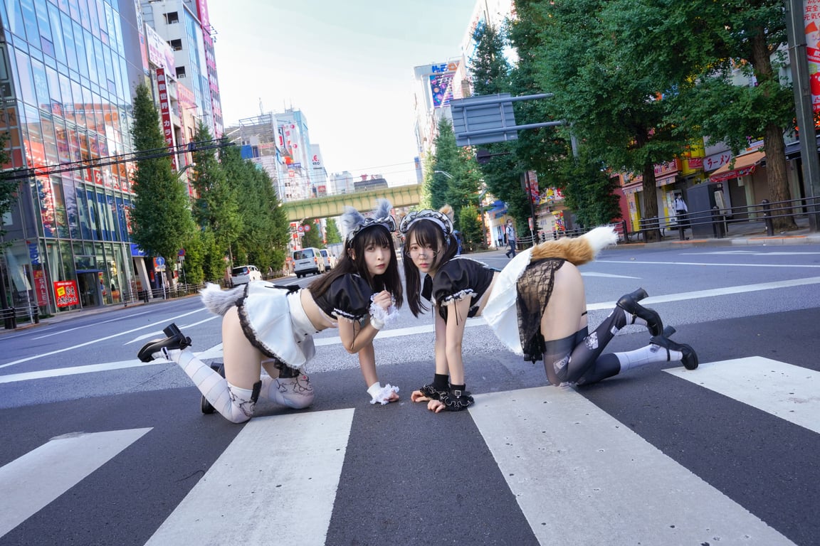 图片[49]-#水那しおね×うたたね翠 ぷれでたーらっと写真集 「野生のメイドがあらわれた！」 - 全本免费在线观看-阅图吧