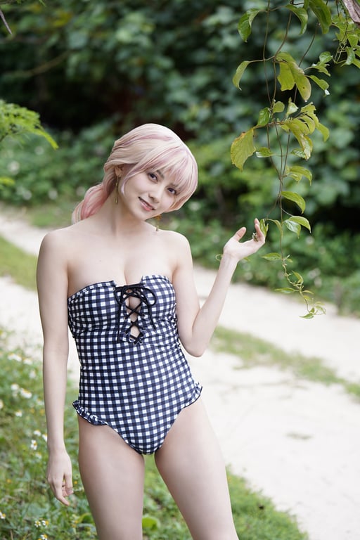 图片[31]-#Nashiko Momotsuki 桃月奈希子 Bukiyo na Senpai. Collaboration Cosplay Gravure 「笨拙的前辈。」合作角色扮演写真 (2021.12.17) - 全本免费在线观看-阅图吧