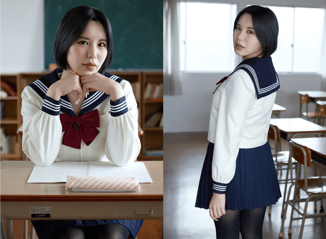 图片[9]-#藤子美绪 初次在教室 解禁珍藏版 [64pics] - 全本免费在线观看-阅图吧