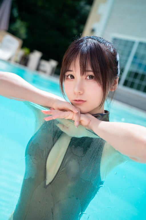 图片[186]-#けんけん写真集「晴れのち競泳水着」 - 全本免费在线观看-阅图吧