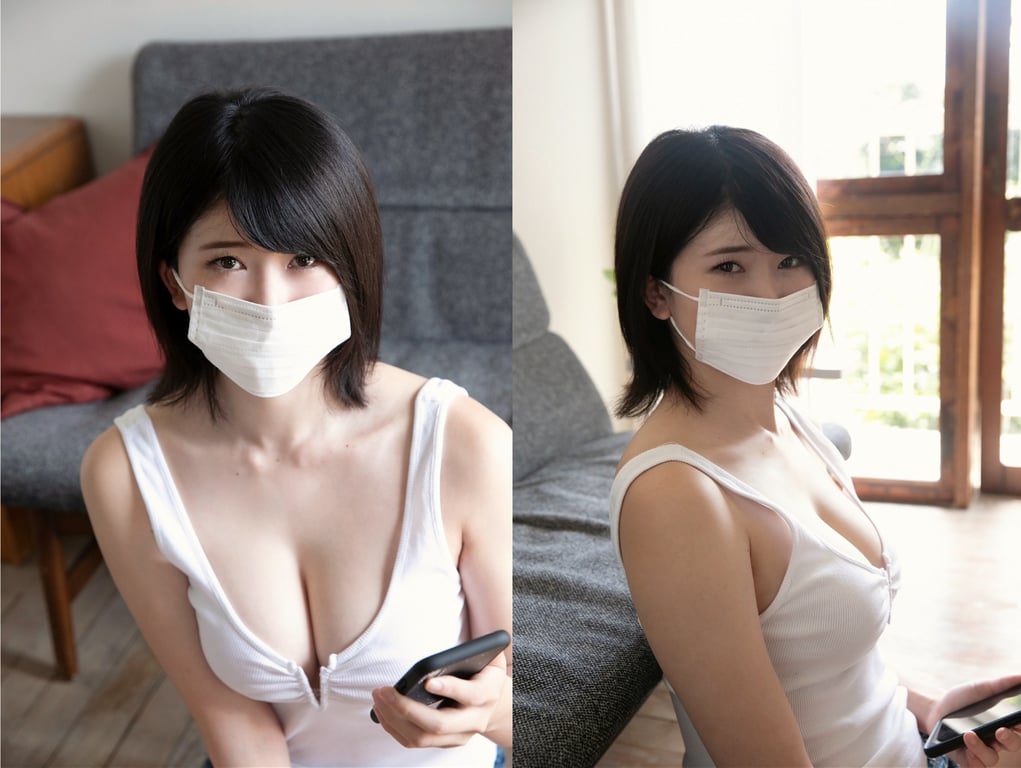 图片[2]-#週刊POST digital写真集 元口罩Youtuber 明日见未来 引发热议的裸体写真 - 全本免费在线观看-阅图吧