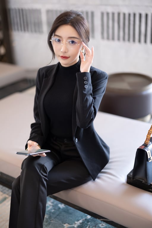 图片[12]-#Hot 王馨瑶 黑色西装加西裤高启兰 - 全本免费在线观看-阅图吧