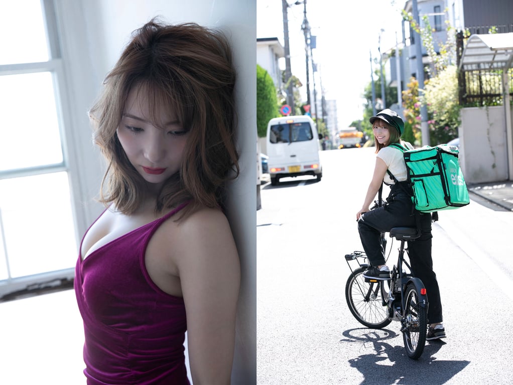 图片[28]-#堀美月 美人すぎるUberEats配達員 いいオンナお届けします 週刊ポストデジタル写真集[75pics] - 全本免费在线观看-阅图吧