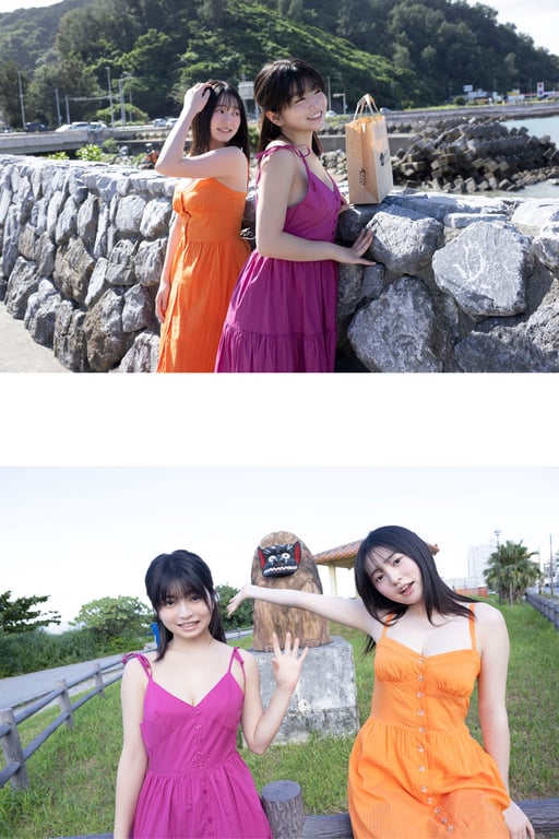 图片[5]-【奇迹的双人写真！】佐佐木ほのか＆白濱美兎 YOUNG GANGAN数字限定写真集「DUET」 (数字版YOUNG GANGAN特别编辑) - 在线免费观看-阅图吧