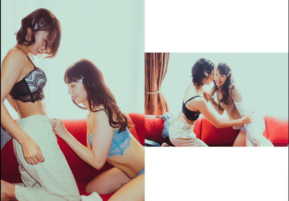 图片[4]-#Escape 山岸逢花＆竹内有纪 - 在线免费观看-阅图吧