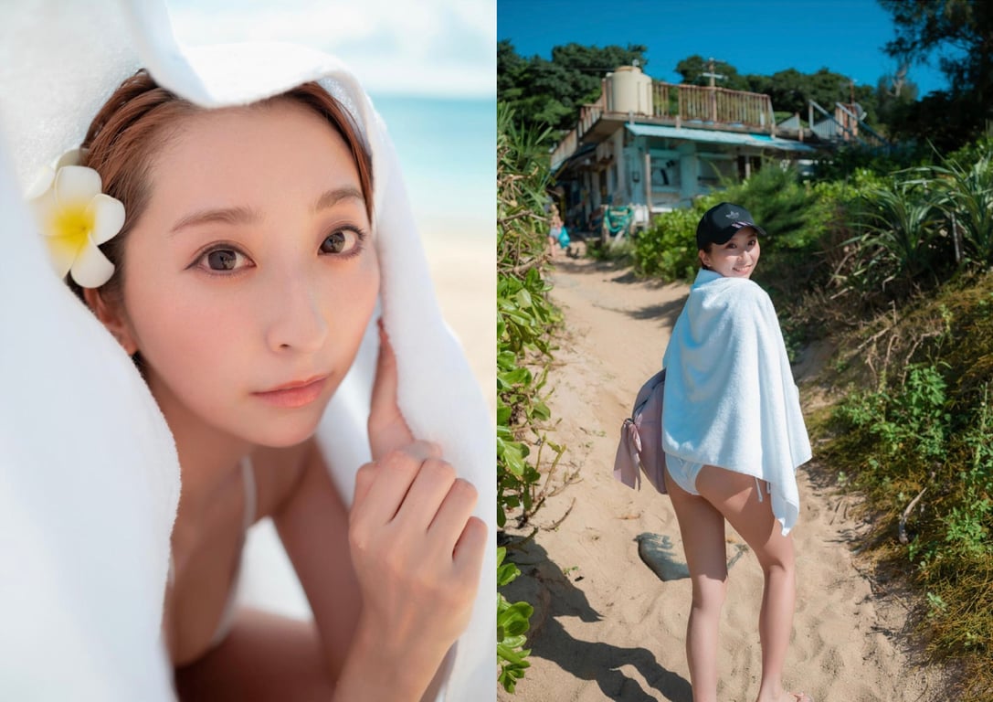 图片[44]-#緒方咲 写真集 咲千的长假期 saki’s long vacation (Wunder Publishing House) - 全本免费在线观看-阅图吧