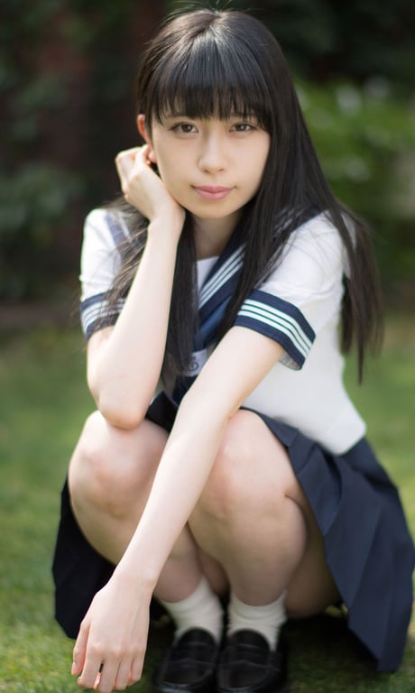 图片[8]-#Rin Miyauchi 宫内凛 – Black-haired Maiden 黑发少女 (2017-08-17) - 全本免费在线观看-阅图吧