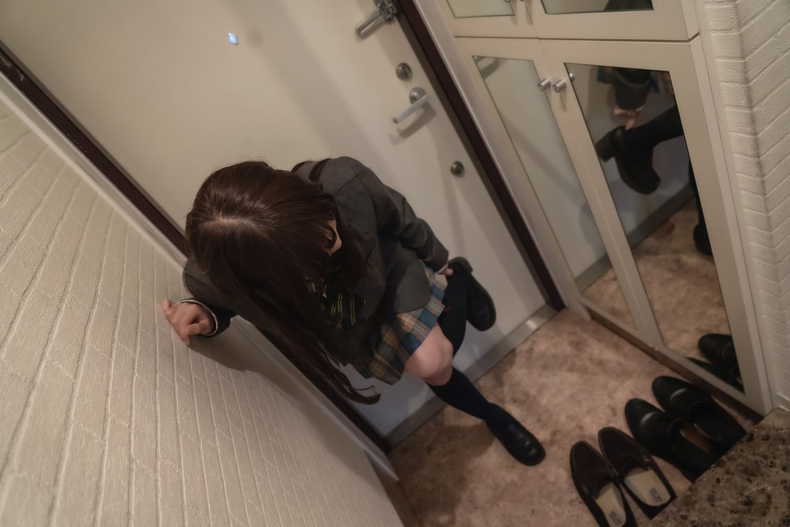 图片[22]-#制服フェチ デジタルフォトアルバム 今日もやって来る。隙だらけの幼馴染が・・・！ - 全本免费在线观看-阅图吧