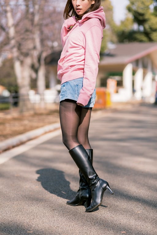 图片[167]-#青山裕企 Photobook 26sets\【青山裕企】黑色裤袜女子 - 全本免费在线观看-阅图吧