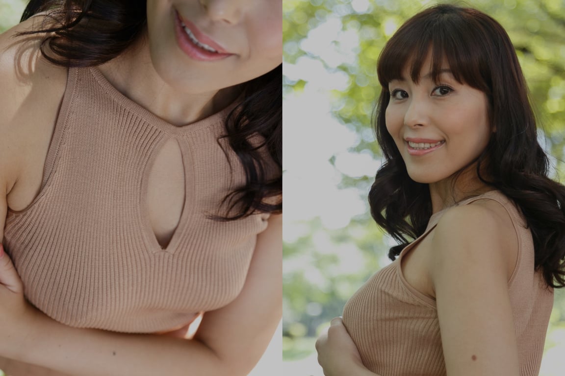 图片[8]-#素人モデル熟女編 ご近所でも評判の清楚な奥様は実はドMでザーメン大好きな変態乱紫穂（グラフィス人妻写真集) - 全本免费在线观看-阅图吧