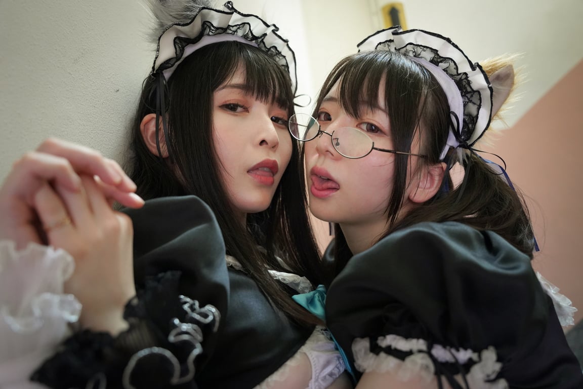 图片[64]-#水那しおね×うたたね翠 ぷれでたーらっと写真集 「野生のメイドがあらわれた！」 - 全本免费在线观看-阅图吧