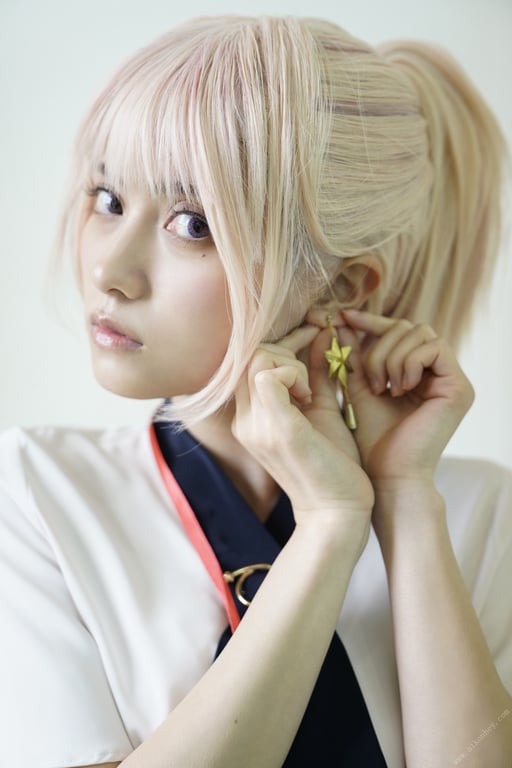 图片[21]-#Nashiko Momotsuki 桃月奈希子 Bukiyo na Senpai. Collaboration Cosplay Gravure 「笨拙的前辈。」合作角色扮演写真 (2021.12.17) - 全本免费在线观看-阅图吧