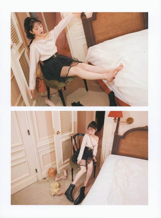 图片[18]-#乃木坂46毕业纪念 堀 未央奈 1stフォトブック 不知不觉间 - 全本免费在线观看-阅图吧