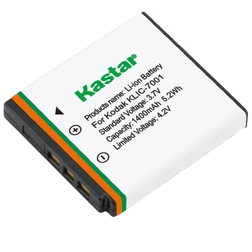 Kastar Replacement Battery for Kodak KLIC-7004 2