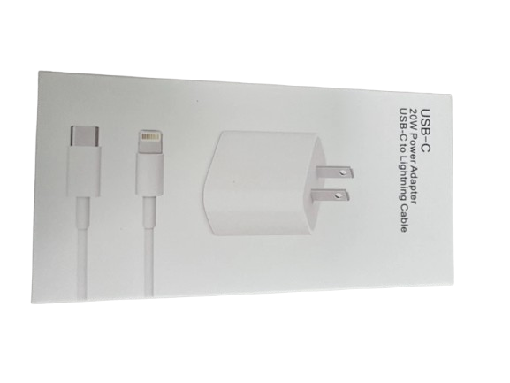 20W USB-C POWER ADAPTER USB-C to LIGHTNING CABLE
