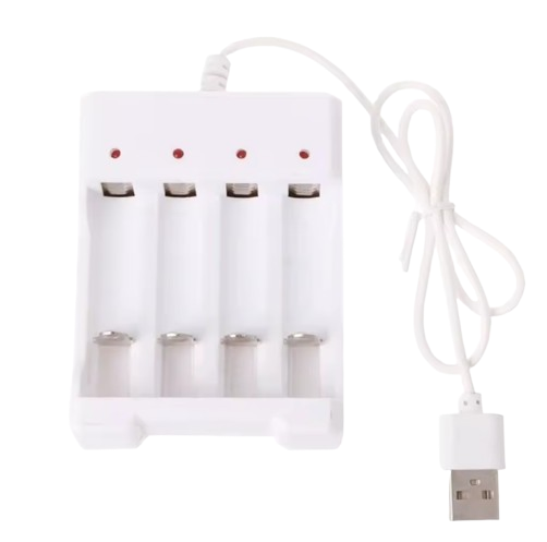 USB 18650 AAA and AA Battery Charger 4 Slots CARGADOR pilas AA