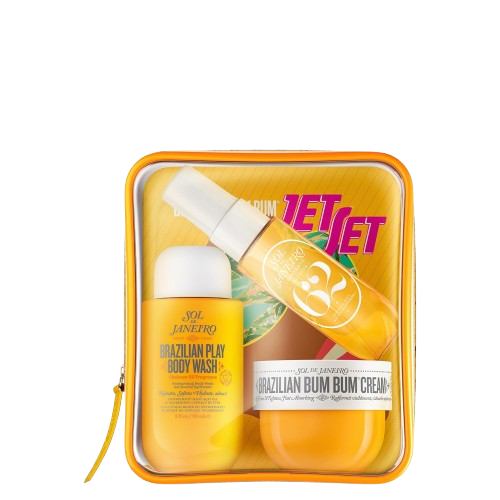 Kit Viajero Sol de Janeiro Naranja con crema