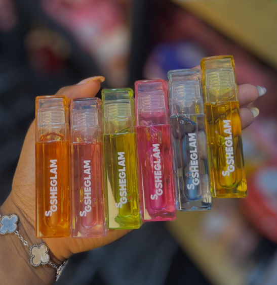 Lipgloss sheglam colores con caja