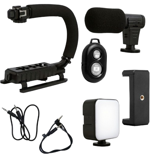 Kit estabilizador de vídeo portátil