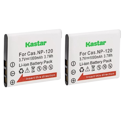 Casio NP-120 CNP-120 Battery BC-120 Charger