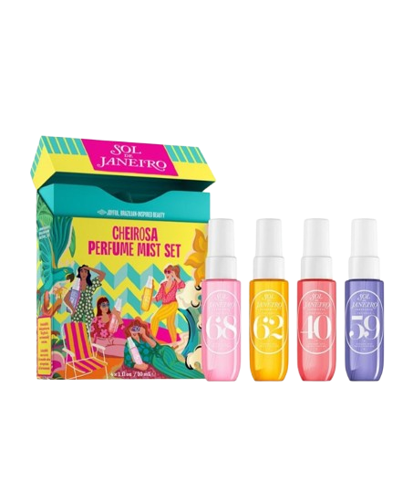 kit/ Set Sol de Janeiro pequeños 4 unidades.