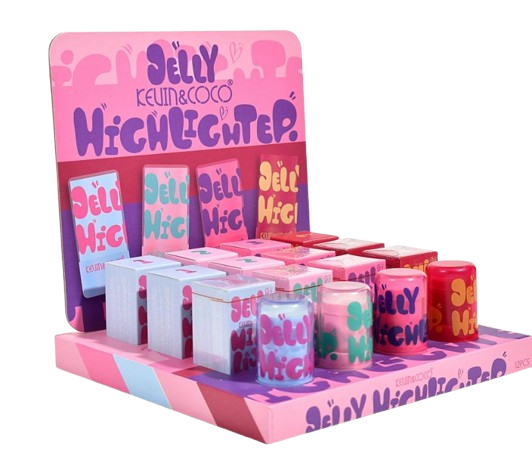 Highlighter JELLY Kevin y coco (Iluminador Jelly) 01