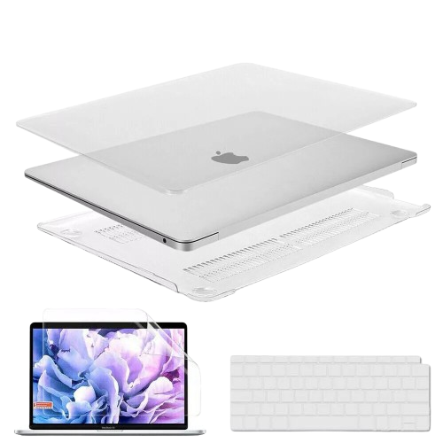 For Macbook Air 13" Clear Hard Case Keyboard & Screen Cover