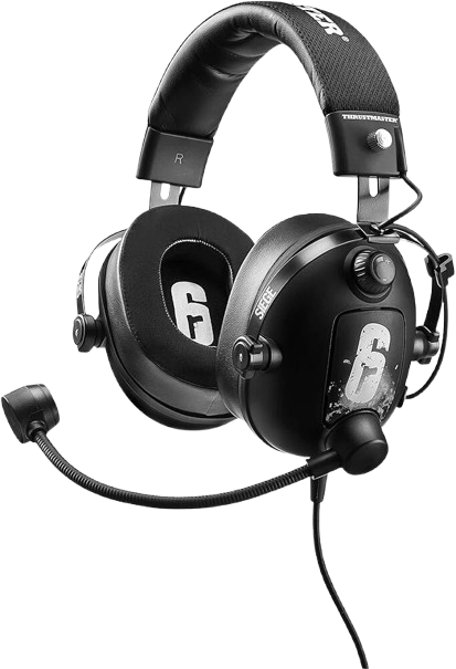 Thrustmaster T.ASSAULT Wired Gaming Headset for Xbox/PlayStation/PC - Rainbow 6