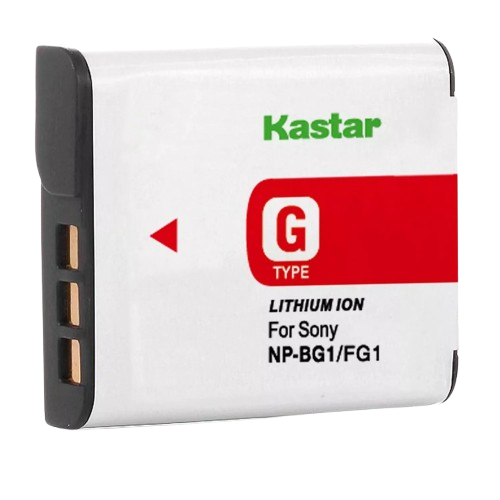 Kastar Battery BG1 for Sony NP-BG1 FG1 Type G CyberShot DSC HX30V H9 W200 T100