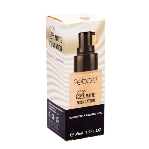 BASE LIQUIDA FEBBLE 4TONOS MATTE BASE LIQUIDA FEBBLE 4TONOS 12/1PAQ 144/1 FS203A