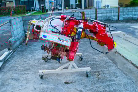 ササキ・畦塗り機・KN157Eの1枚目画像