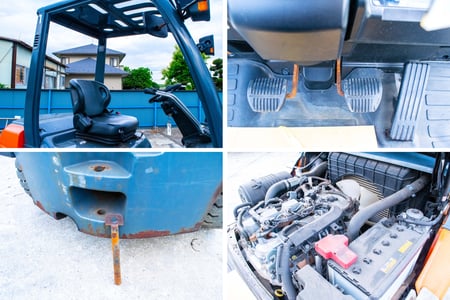 トヨタ・フォークリフト・02-8FD25の8枚目画像