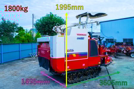 ヤンマー・コンバイン・GC328の2枚目画像