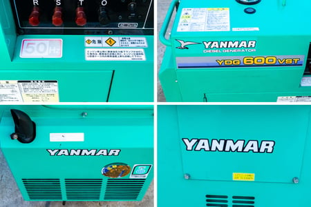 ヤンマー・発電機・YDG600VSTの5枚目画像