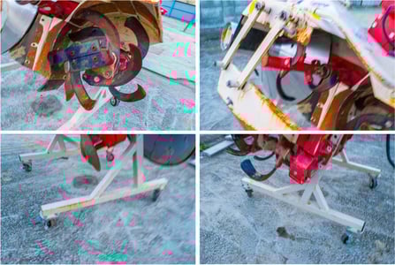 ササキ・畦塗り機・KN157Eの3枚目画像