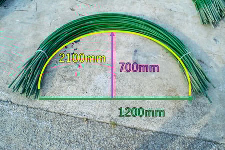 トンネル支柱・150本セットの3枚目画像