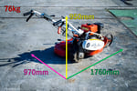 オーレック・草刈機・WM1107の2枚目画像