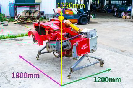 冨士トレーラー・畔塗り機・TDの2枚目画像