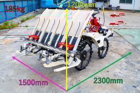 ヤンマー・田植え機・Pe-1の2枚目画像