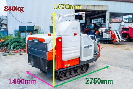 クボタ・コンバイン・ARN216の2枚目画像