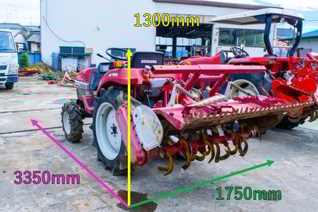 シバウラ・トラクター・P185の2枚目画像