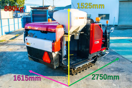 ヤンマー・コンバイン・YH214の2枚目画像