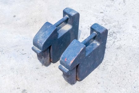 カウンターウェイト・19.1kg × 2の1枚目画像