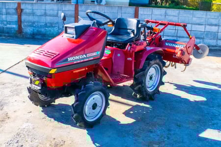 HONDA トラクター マイティ13 ガソリンエンジン13馬力4WD 実働品 HONDAホンダ トラクタ MIGHTY13R 13馬力 マイティ-13R/FAHA 4WD