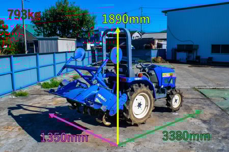イセキ・トラクター・TM150-Sの2枚目画像