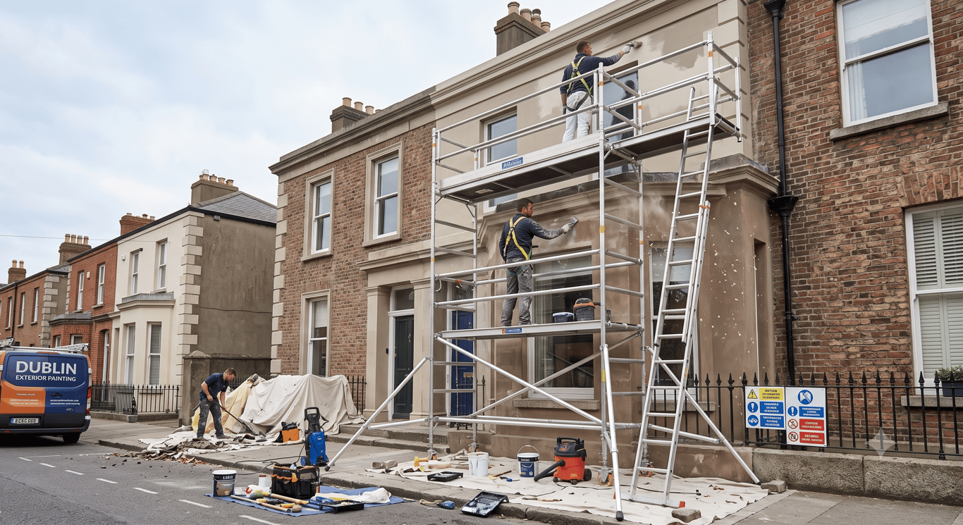 Outside of house painting